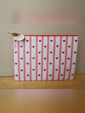 Heart Stripped Pouch